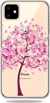 Apple iPhone 11 Pro Hoesje - Mobigear - Design Serie - TPU Backcover - Butterfly Tree - Hoesje Geschikt Voor Apple iPhone 11 Pro