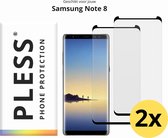 Samsung Note 8 Screenprotector Glas - 2x - Pless®