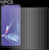 10 STKS Voor OPPO A73 5G 0.26mm 9 H 2.5D Gehard Glas Film