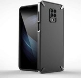 X-Four PC + TPU schokbestendige beschermhoes voor Xiaomi Redmi Note 9 Pro 4G (zwart)