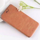 Voor Geschikt voor Xiaomi RedMi Note8T MOFI Crazy Horse Texture Horizontale Flip beschermende lederen tas (bruin)