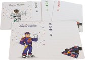 Folat Uitnodigingskaarten Formule 1 Junior Papier Zilver 16-delig