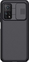 Voor Geschikt voor Xiaomi 10T 5G / 10T Pro 5G / K30s NILLKIN Black Mirror Series PC Camshield Volledige dekking Stofdicht Krasbestendig Telefoonhoesje (Zwart)