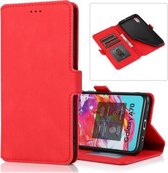 Voor Samsung Galaxy A70 Retro Magnetische Sluiting Horizontale Flip Leren Case met Houder & Kaartsleuven & Fotolijst & Portemonnee (Rood)