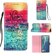 Voor Samsung Galaxy Note20 3D Schilderen Horizontale Flip Leren Case met Houder & Kaartsleuf & Portemonnee & Lanyard (Chasing Dreams)