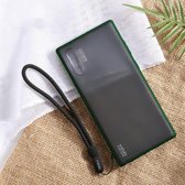 Voor Galaxy Note10 + X-level Beetle Series All-inclusive pc + TPU-hoes met draagkoord (donkergroen)