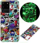 Voor Galaxy S20 Ultra Luminous TPU mobiele telefoon beschermhoes (vuilnis)