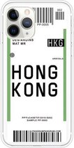 Voor iPhone 11 Pro Boarding Pass Series TPU beschermhoes voor telefoon (Hong Kong)