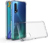 Voor Huawei Nova 6 schokbestendig transparant TPU beschermhoes