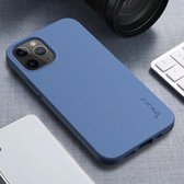 Voor iPhone 12 Pro Max iPAKY Starry Series schokbestendig rietje + TPU beschermhoes (hemelsblauw)