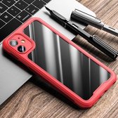 Voor iPhone 11 iPAKY Dawn-serie Airbag schokbestendig TPU-hoesje (rood)