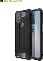 Voor OnePlus N10 Magic Armor TPU + PC combinatiehoes (zwart)