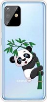 Voor Samsung Galaxy A81 / Note 10 Lite schokbestendig geverfd TPU beschermhoes (panda)