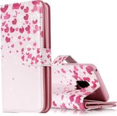 Voor Galaxy S9 Love Flower Pattern Horizontale Flip lederen tas met houder en kaartsleuven en portemonnee