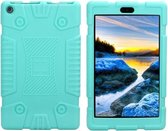 Volledige dekking siliconen schokbestendige hoes voor Amazon Kindle Fire HD 8 (2017) (groen)