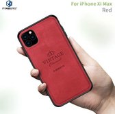 PINWUYO Schokbestendige waterdichte volledige dekking PC + TPU + huidbeschermhoes voor iPhone 11 Pro Max (rood)