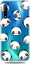 Mode Zachte TPU Case 3D Cartoon Transparante Zachte Siliconen Cover Telefoon Gevallen Voor Huawei Nova5i / P20 Lite 2019 (Facial Beer)