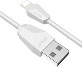 GOLF GC-27i 1 m 8-pins naar USB Diamond 1.5A snellaadgegevenskabel voor iPhone 7 & 7 Plus, iPhone 6 & 6s, iPhone 6 Plus & 6s Plus (wit)