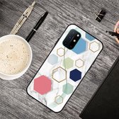 Voor OnePlus 8T Frosted Fashion Marble schokbestendig TPU beschermhoes (meer zeszijdige rijen)