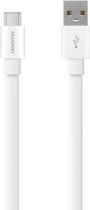 Originele Huawei USB naar USB-C / Type-C interface 2A kleurrijke datakabel, kabellengte: 1,5 m (wit)