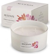 Bolsius Geurkaars Accents Bubbles & Blessings 13,7 Cm Wax