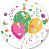 Tallies Cards - kadokaartjes  - bloemenkaartjes - Gefeliciteerd ballonnen - Primo - set van 5 kaarten - verjaardagskaart - verjaardag - felicitatie - proficiat - 100% Duurzaam