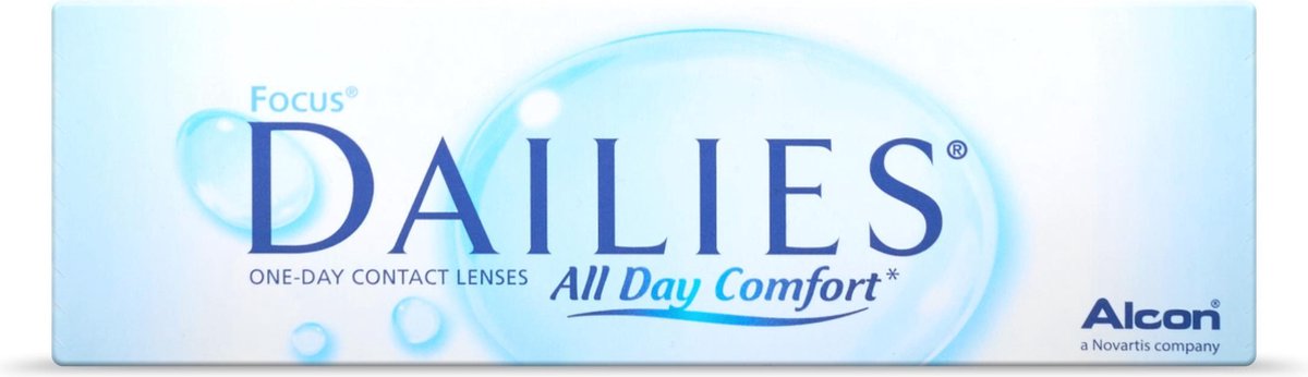 +5.75 - DAILIES® All Day Comfort - 30 pack - Daglenzen - BC 8.60 - Contactlenzen