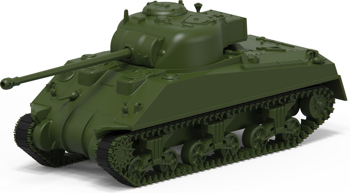 Airfix Modelbouwpakket Militaire voertuigen - 55003 Sherman Firefly Tank - Starter Set Plastic - 1:72 - Modelbouw