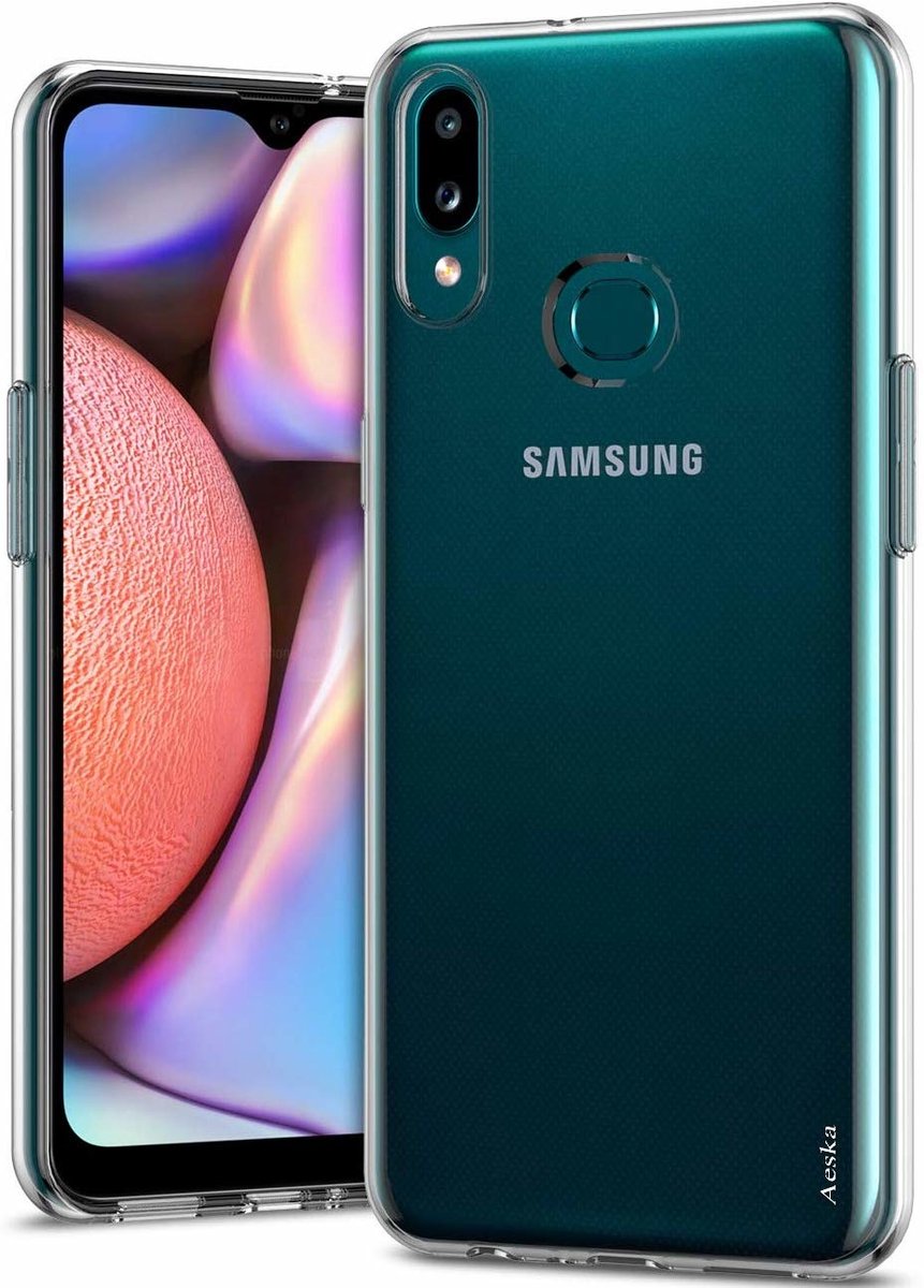 Ntech Geschikt voor Samsung Galaxy A10s TPU Back Cover - Transparant