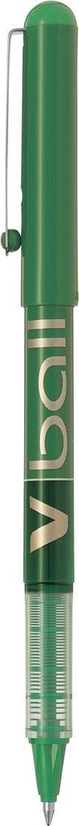 Pilot roller V-Ball V5 en V7 V7 schrijfbreedte 04 mm punt: 07 mm groen