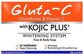 Gluta C Glutathione & Vitamine C Met Kojic Plus + gezicht en lichaam zeep