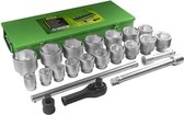 JBM Tools | SET VAN KOPPEN MET DIEPE 3/4", 22 TALIG