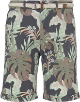 Tom Tailor Broek Chino Short Met Dessin En Riem 1025522xx12 26969 Mannen Maat - S