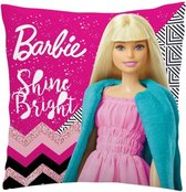 Barbie Kussen Shine Bright Meisjes 35 X 35 Cm Polyester Roze