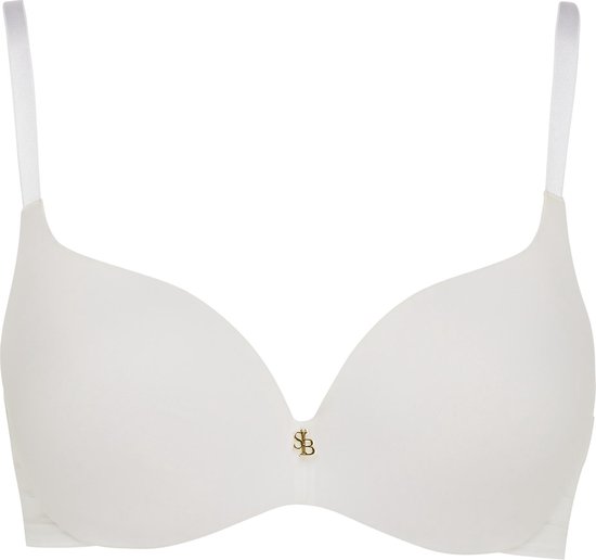 Sapph Iconic Basics Light Pu Bra Dames Off White-75C