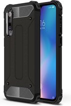 Xiaomi Mi 9 SE Hoesje - Mobigear - Outdoor Serie - Hard Kunststof Backcover - Zwart - Hoesje Geschikt Voor Xiaomi Mi 9 SE