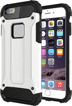 Apple iPhone 6s Hoesje - Mobigear - Outdoor Serie - Hard Kunststof Backcover - Wit - Hoesje Geschikt Voor Apple iPhone 6s
