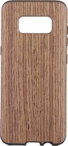 Mobigear Wood Look TPU Backcover voor de Samsung Galaxy S8 Plus - Sandelhout