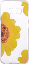 Mobigear Design TPU Backcover voor de Samsung Galaxy S8 - Zonnebloem