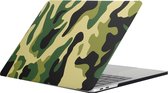 Mobigear Camouflage Case voor de MacBook Pro 13 inch A1706, A1708, A1989, A2159, A2251, A2289, A2338 - Groen