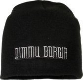 Dimmu Borgir Band Logo Beanie Muts Zwart - Officiële Merchandise