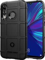 Huawei P Smart Plus (2019) Hoesje - Mobigear - Rugged Shield Serie - TPU Backcover - Zwart - Hoesje Geschikt Voor Huawei P Smart Plus (2019)