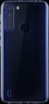 Motorola One Vision Hoesje - Mobigear - Ultra Thin Serie - TPU Backcover - Transparant - Hoesje Geschikt Voor Motorola One Vision