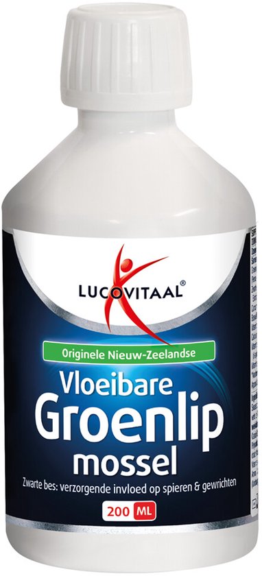 Lucovitaal Vloeibare Groenlipmossel Voedingssupplement - 200 ml