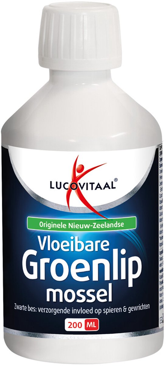 Lucovitaal Vloeibare Groenlipmossel Voedingssupplement - 200 ml
