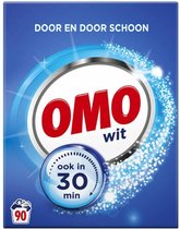Omo Wit Waspoeder - 90 wasbeurten - 5,13 kg - Wasmiddel