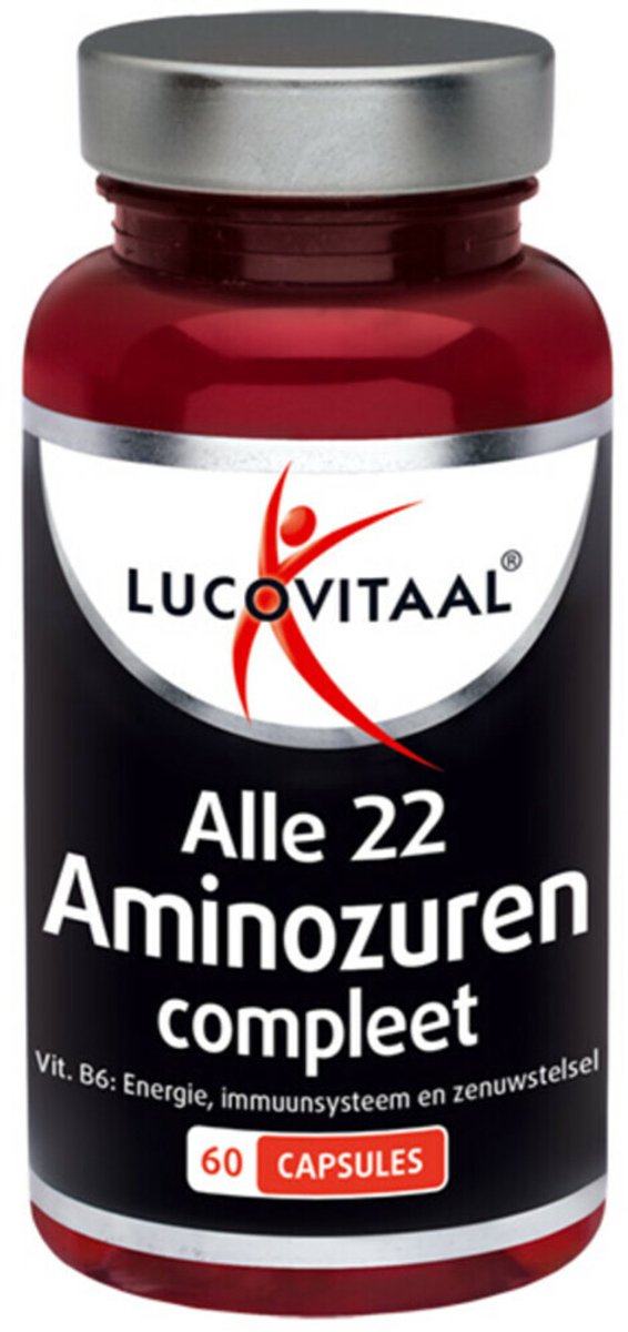 Lucovitaal Supplementen - Aminozuren Compleet + Vitamine B6 - 60 capsules