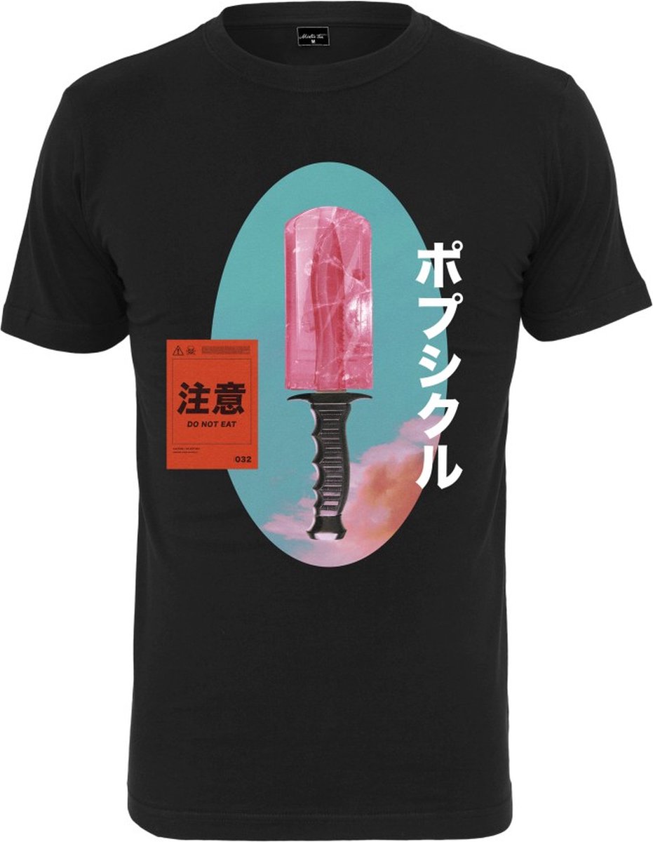 Mister Tee Japanese Ice Heren T-shirt XS Zwart