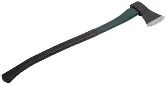 Toolland Bijl, softgrip handgreep, kopgewicht 2 kg, 87 cm van Toolland — afbeelding 3