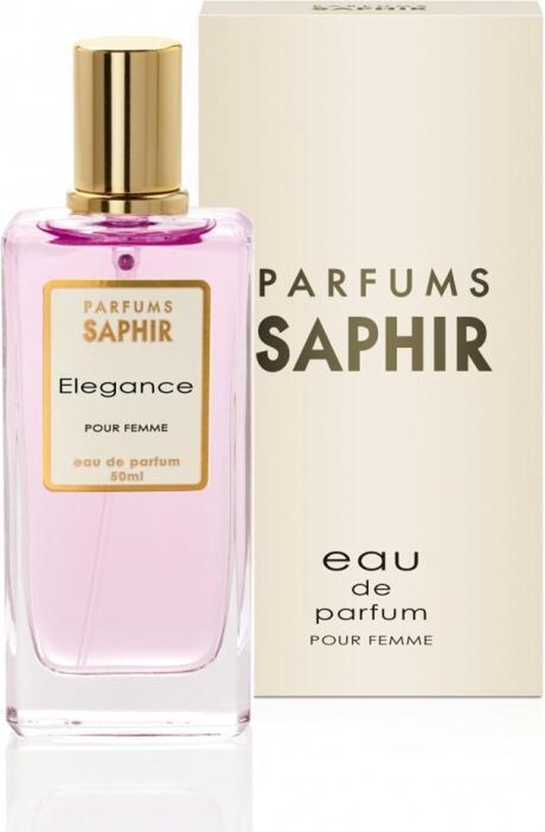 Saphir - Elegance Pour Femme - Eau De Parfum - 50Ml | bol.com